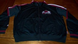Vintage Colorado Avalanche Nhl Hockey Stitched Jacket Mens Small New w/ Tag - $74.25
