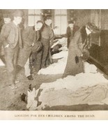 1904 Looking For Children Victims Chicago Iroquois Theater Fire Disaster... - €34,72 EUR