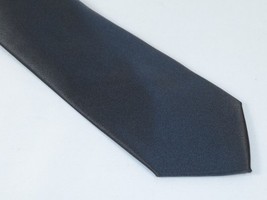 Men's Satin Silky Tie Hankie Set J.Valintin Private Collection R67 Dark Gray image 3