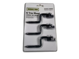 New Moultrie 3-Piece EZ Tree Mounts For Trail Hunting Game Cameras | MFH-TM12 - £17.08 GBP