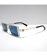 Off-White Cortez OERI14A  7645 Sunglasses Men's Gold Aviator Double Bar + Case - $292.05