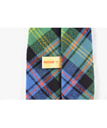 Vtg Lochcarron Necktie Blue Plaid 100% Wool 51” Pointed Classic Scottish... - $27.06 CAD