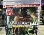 Uncharted: Drake&#39;s Fortune (Sony PlayStation 3, 2007)  PS3 CIB Complete ... - £7.58 GBP