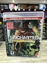 Uncharted: Drake&#39;s Fortune (Sony PlayStation 3, 2007)  PS3 CIB Complete Tested! - £7.47 GBP