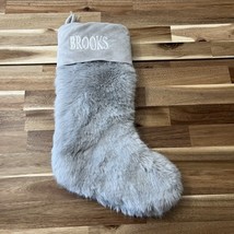 Restoration Hardware Baby &amp; Child Monogrammed (name BROOKS) Christmas St... - $14.24