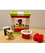 LEGO DUPLO Town Pizza Stand 10927 Toddler Building Bricks Kit 17pcs Toys... - $328.72 MXN
