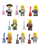 Popular Singer Super Star Taylor Swift Custom 8pcs Collectible Mini Blocks - $17.89