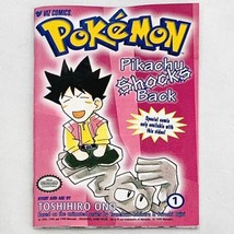 Vintage 1990&#39;s Pokemon: Pikachu Shocks Back #1 VHS Edition Mini Comic Book  - $20.90