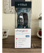 Fitbit Charge HR Wireless Tracker Activity Sleep FB405 Black EUC - £23.48 GBP