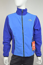 7198 The North Face Nwt Mens Jake Blue Tibesti Full Zip Fleece Jacket Size S - £59.19 GBP