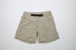Vintage Mountain Hardwear Mens Small Above Knee Belted Hiking Shorts Beige - £31.25 GBP