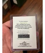 2022 leaf metal pop century redemption card harrison ford - $1,485.00
