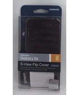 Samsung  - EF-ZG920BFEGUS - Galxy S6 View Flip Cover Clear - Gold - £7.80 GBP