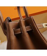Ladies Fashion Handbag Birkin 35cm Genuine Leather Golden Hardware Herme... - £190.85 GBP+