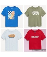NEW Old Navy Toddler Boys Graphic T-Shirts Lot of 4 Short Sleeve 2T Ice ... - $30.61 CAD