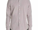 The Men&#39;s Store  Check-Print Classic Fit Shirt Burgundy-2XL - $24.97