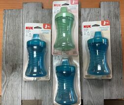 4pk  Sippy Cup NUK Hard Spout Cup Blue And Green - $346.63 MXN 4pk  Sippy Cup NUK Hard Spout Cup Blue And Green - $346.63 MXN