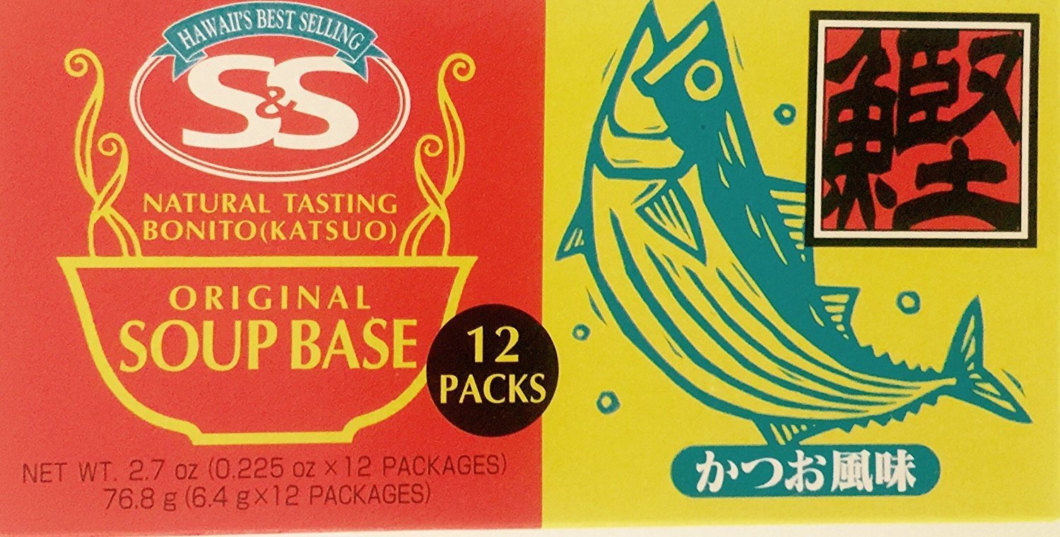 S & S Original Bonito Katsuo Instant Soup Base 2 - 12 Packs Made in Japan