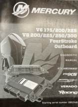 Mercury Fourstroke V6/V8 200/225/250/350 Diagnostic Manual 90-8M0146617 OEM - £135.08 GBP