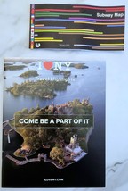2023 I Love New York Travel Guide Brochure + New York City Subway Train map - £3.51 GBP