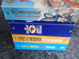 James A Michener lot of 4 Fiction Paperbacks - £6.40 GBP