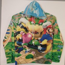 Super Mario 3d print pullover hoodie Large - £17.69 GBP