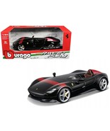 2019 Ferrari Monza SP1 - 1/24 Scale Diecast Model by Bburago - BLACK - Box - €33,98 EUR