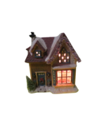 Victoria Falls Porcelain Lighted Christmas House Electric W/Bulb In Box - £15.14 GBP
