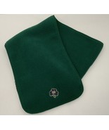 Notre Dame Fleece Scarf adidas Green Embroidered Shamrock Excellent - $33.55 CAD