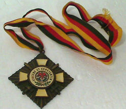 1982 West German 6th International Wandertag Medal Heavy &amp; Traditional L... - $10.00