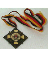 1982 West German 6th International Wandertag Medal Heavy &amp; Traditional L... - $13.70 CAD