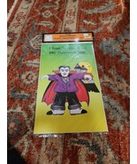 Vintage 90s Magic Creation Halloween Vampire Dracula Jumbo Greeting Card... - $21.84 CAD