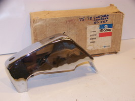 1975 76 77 78 Dodge Charger Chrysler Cordoba Rh Front Bumper Guard Nos #3835192 - £53.38 GBP