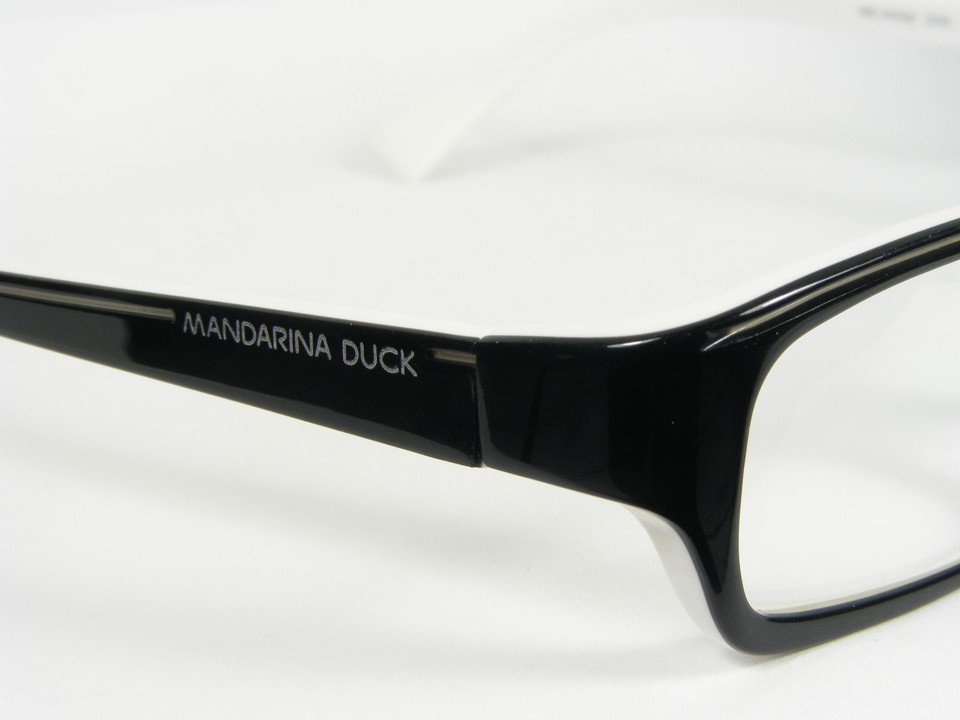 MANDARINA DUCK 40332 D70 BLACK / WHITE RARE EYEGLASSES GLASSES FRAME 53-16-135mm Item image 7