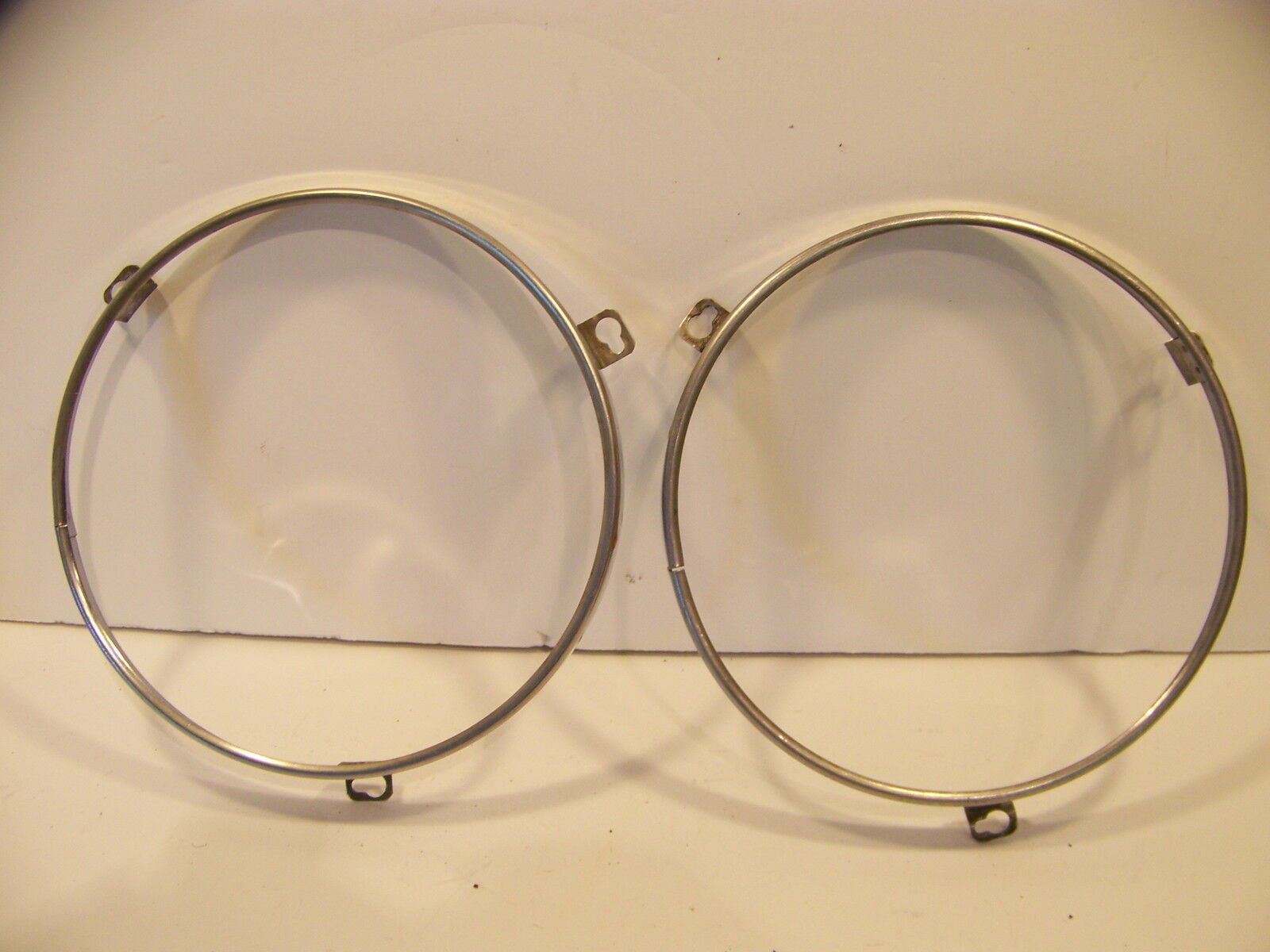 1966 PLYMOUTH SATELLITE HEADLIGHT RETAINING RINGS OEM PAIR BELVEDERE I I... - $44.98