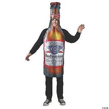 Budweiser Beer Bottle Costume Adult Alcohol Tunic Funny Halloween Party GC248... - £55.13 GBP