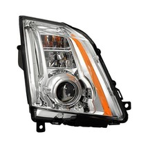 Headlight For 2008-2014 Cadillac CTS Right Side Projector Chrome Housing Clear - £738.36 GBP
