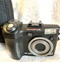 Olympus SP Series SP 350 8.0MP 3x Zoom Digital Camera with Case Tested - $29.00