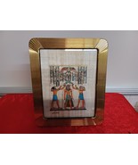 Signed Adel Ghabour Horus Thoth Framed 8&quot; x  9.5&quot; - $101.74 CAD