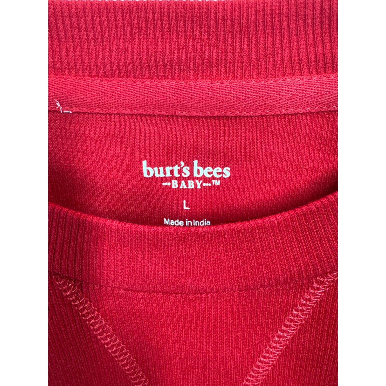 Burt's Bees Baby Adult Matching Holiday Organic Cotton Pajamas Size Medium Large Item image 5