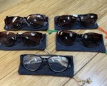 Set Of 5 Readers Sunglasses 3.50 JM New York Joy And Iman KG - $14.85