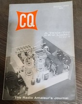 Cq Magazine Oct 1963 The Radio Amateur&#39;s Journal Table Top 2KW Linear - £3.82 GBP