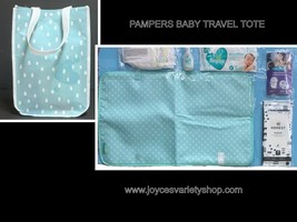 Pampers Baby Travel Kit Diapers Changing Pad Wipes Wash Newborn Gift - £10.35 GBP