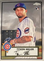 2021 Topps Chrome Platinum Anniversary Tyson Miller Rc Card #114 Chicago Cubs - £3.94 GBP