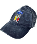 Light Blue Airborne Fort Polk Hook &amp; Loop Adjustable Hat - €10,40 EUR