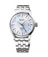 Seiko Presage Cocktail Time GMT Light Blue Dial Men&#39;s Watch SSK037 - $589.05