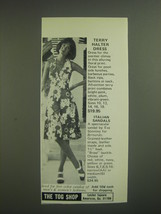 1974 The Tog Shop Advertisement - Halter Dress, Eva Sonnino for Bernardo Sandals - £14.78 GBP