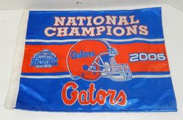 NCAA University Of Florida UF Gators Car Window Fan Flag Without Pole - $9.85