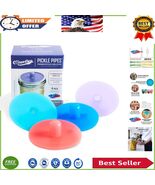 Compact Waterless Fermentation Lids for Small Mouth Mason Jars - Pickle ... - $812.19 MXN