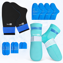 Cold Therapy Socks &amp; Hand Ice Pack Cold Gloves for Chemotherapy Neuropathy, Chem - £41.64 GBP